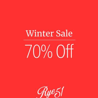 Winter Sale - 70% Off