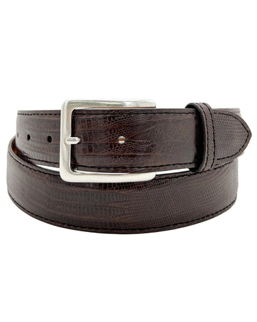 Rye 51 Custom Belt - Lizard - Brown
