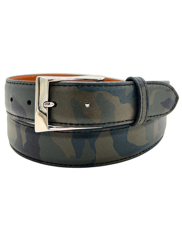 Rye 51 Custom Belt - Italian Calf - Green Camo