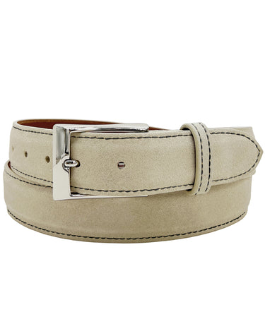 Rye 51 Custom Belt - Italian Suede - Bone