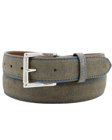 Rye 51 Custom Belt - Italian Suede - Grey
