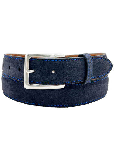 Rye 51 Custom Belt - Italian Suede - Navy