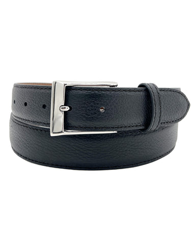 Rye 51 Custom Belt - Pebble Leather - Black
