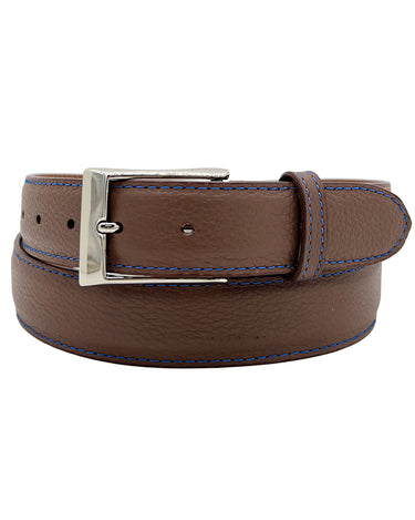 Rye 51 Custom Belt - Pebble Leather - Cognac