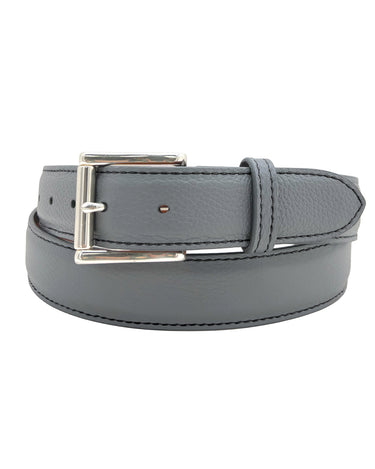 Rye 51 Custom Belt - Pebble Leather - Grey