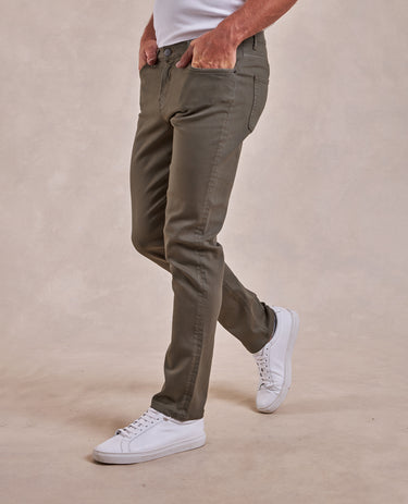 R51 Pant - French Twill Stretch 5-Pocket - Fatigue