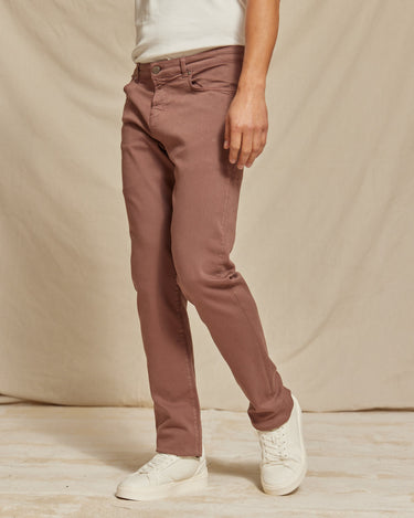 R51 Pant - French Twill Stretch 5-Pocket - Brick