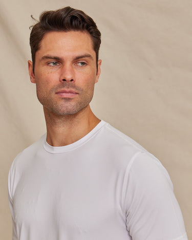 The Voyager - Performance SS Tee - White