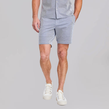 R51 Short - Flex Seersucker Drawstring - Navy/White