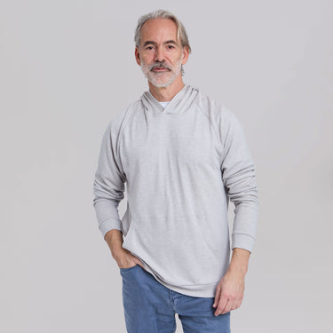 The Kai - Ultra-Light Hoodie - Light Grey