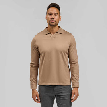 The Hugo - Tech Wool Johnny Collar - Bisque