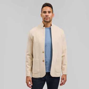 The Andre - Cardigan Blazer - Ivory