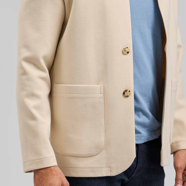 The Andre - Cardigan Blazer - Ivory