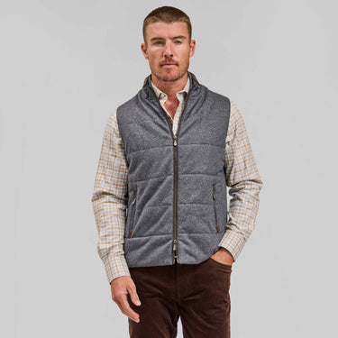 The Rupert - Wool Cashmere Vest - Grey