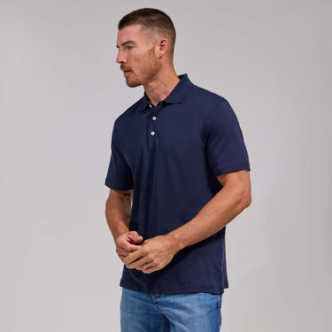 The Cusco - Luxe Supima Polo - Navy