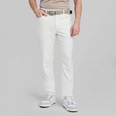 R51 Pant - Feather Terry 5-Pocket - Off White