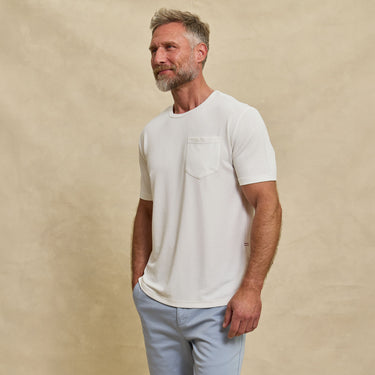 The Rick - Pocket Tee - White