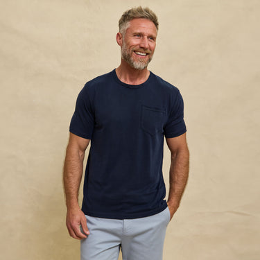The Rick - Pocket Tee - Navy