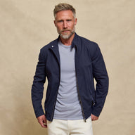 The Tobias - Racer Blouson - Navy
