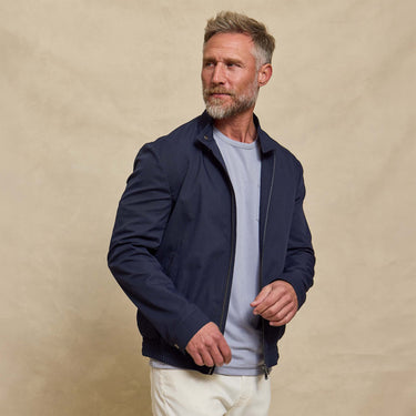 The Tobias - Racer Blouson - Navy