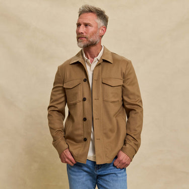 The Cody - Cashmere Work Jacket - Camel