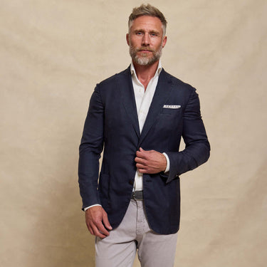 The Lorenzo - Italian Soft Jacket - Denim