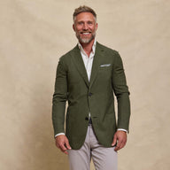 The Lorenzo - Italian Soft Jacket - Olive