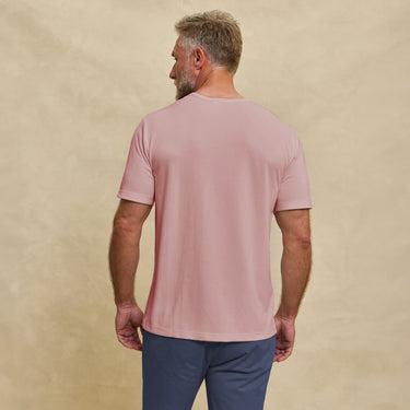 The Rick - Pocket Tee - Rosewood