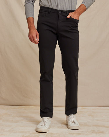 The Voyager - Performance 5-Pocket Pant (New) - Black
