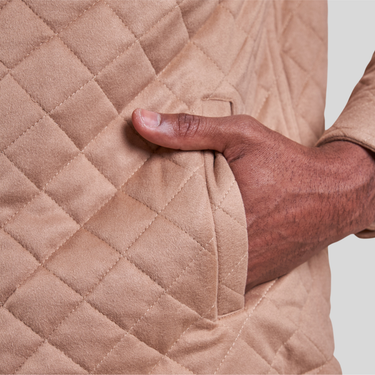 The Pike - Quilted Jacket - Camel