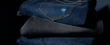 custom denim banner