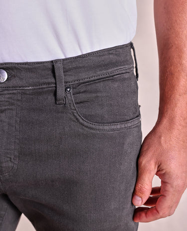 R51 Pant - French Twill Stretch 5-Pocket - Lead