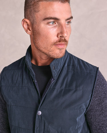 The Belsetta - Suede Jacket w/Knit Sleeves - Onyx