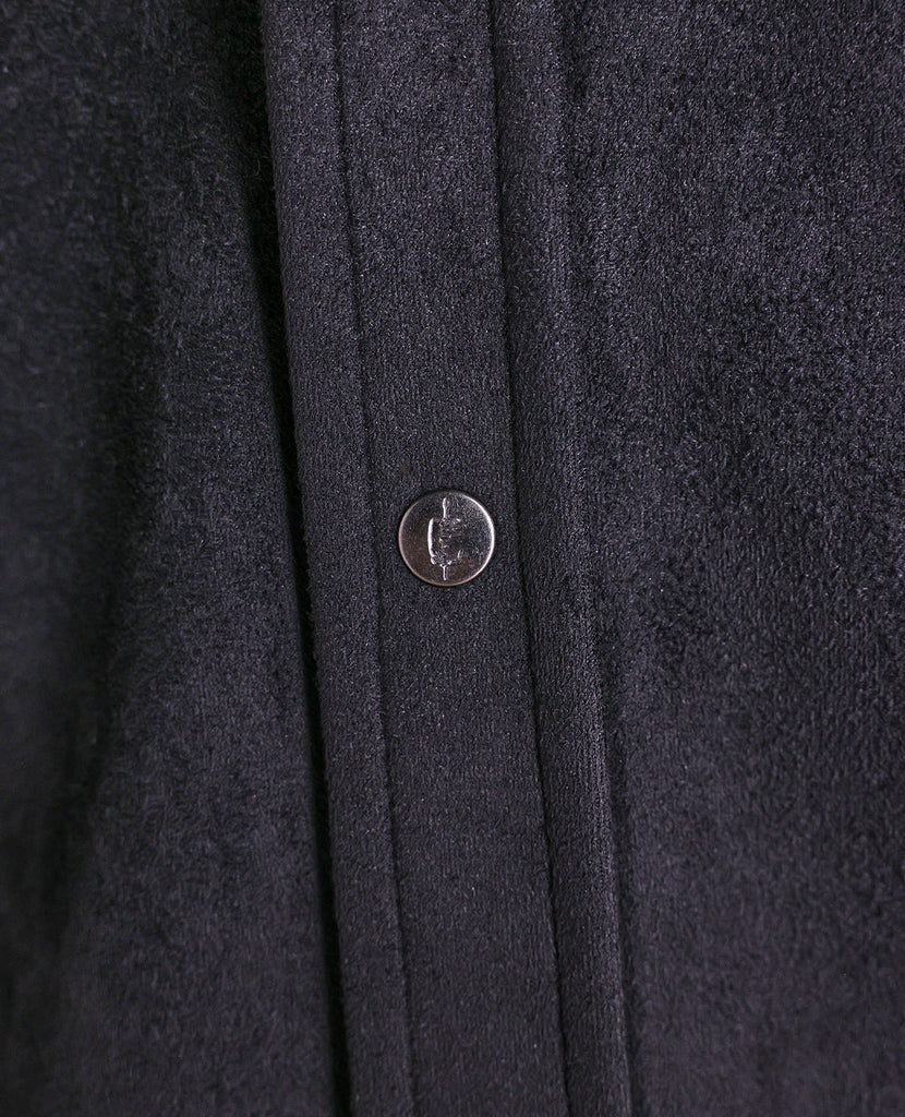 The Wyatt - Microsuede Shirt Jacket - Black – Rye 51